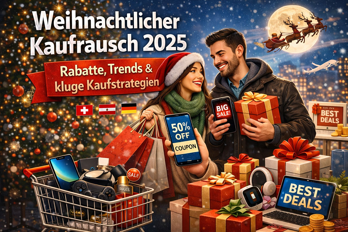 Weihnachtlicher Kaufrausch 2025: Rabatte, Trends und kluge Kaufstrategien