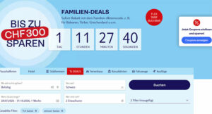 TUI: Bis zu CHF 300 sparen mit dem Gutscheincode FAMILY250